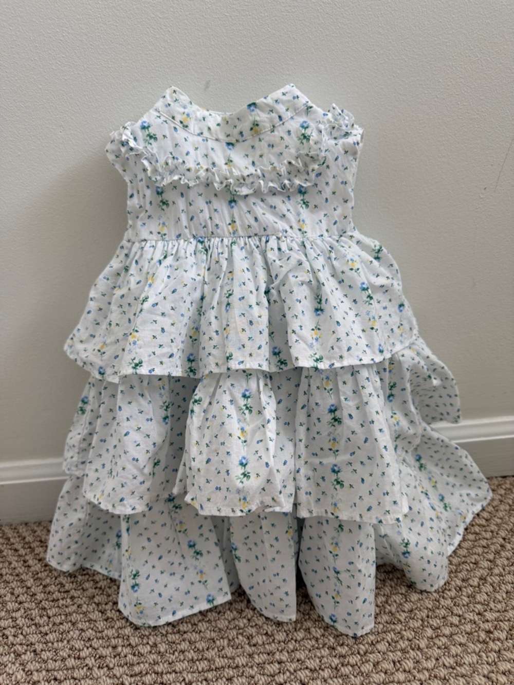 Janie and Jack Tiered Sleeveless Dress 12-18 month